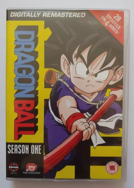 Dragon Ball: Season 1 - Complete DVD Series Box-Set Manga Anime Fantasy Region 2