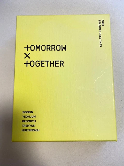TXT 2020 SEASON'S Greetings Official K-POP Complete Set DVD