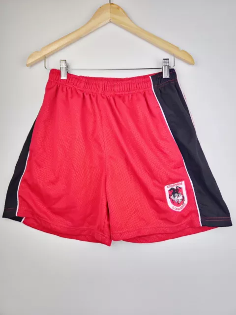 Men's ST George Illawarra Dragons NRL Rugby League Supporters Shorts M