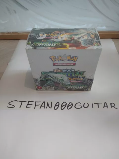 Pokemon - Celestial Storm - sealed booster box - Sun & Moon series Pokémon TCG