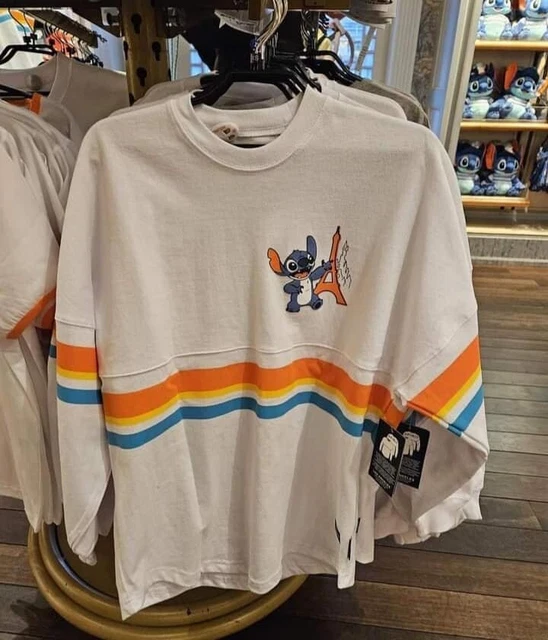 BNWT DISNEYLAND PARIS Exclusive Spirit Jersey, Stitch Mickey , Large ...