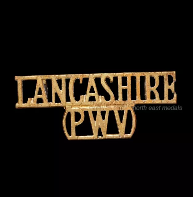 The Lancashire Regiment Prince of Wales's Volunteers Shoulder Title Badge