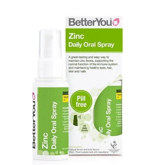 BETTERYOU ZINC MOUTH Spray 50ml £8.89 PicClick UK