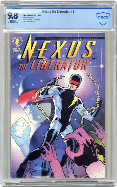 Nexus the Liberator #1 CBCS 9.8 1992 19-3F88BF3-049