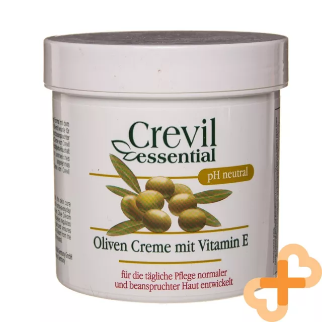 Crevil Olive Huile Et Vitamine E Pieds Pied Crème Hydratante Hydratant 250ml