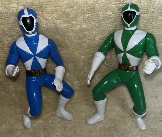 BANDAI MCDONALDS POWER Rangers Lightspeed Rescue RANGER Figures 2000 ...