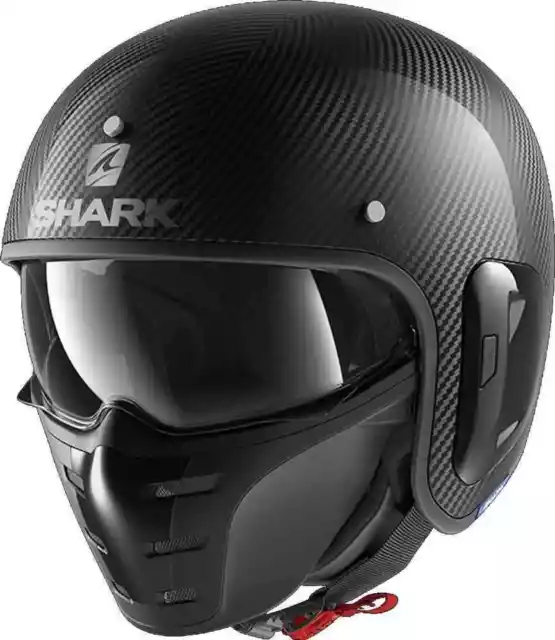 Casque Shark S-Drak 2 Carbon Skin noir carbone brillant DSK