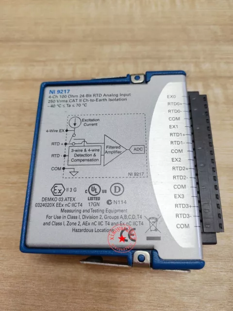 National Instruments NI 9217 cDAQ Temperature / RTD Input Module