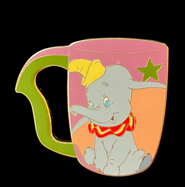 DISNEY PIN COFFEE Cup Dumbo Pin Le 250 2009 £47.05 PicClick UK