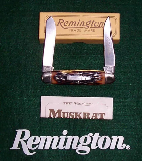 Mint ORIGINAL 1988 Remington R4466 MUSKRAT Bullet Knife