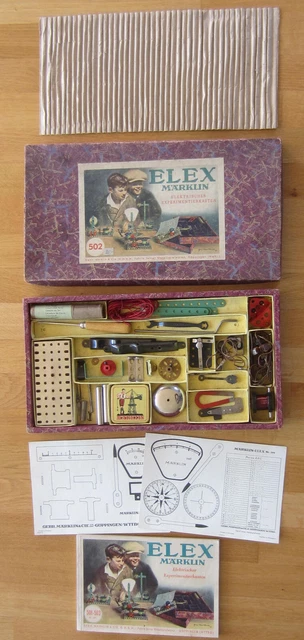Boîte D'expériences électriques Märklin Elex 502 – Vintage Allemagne – TBE