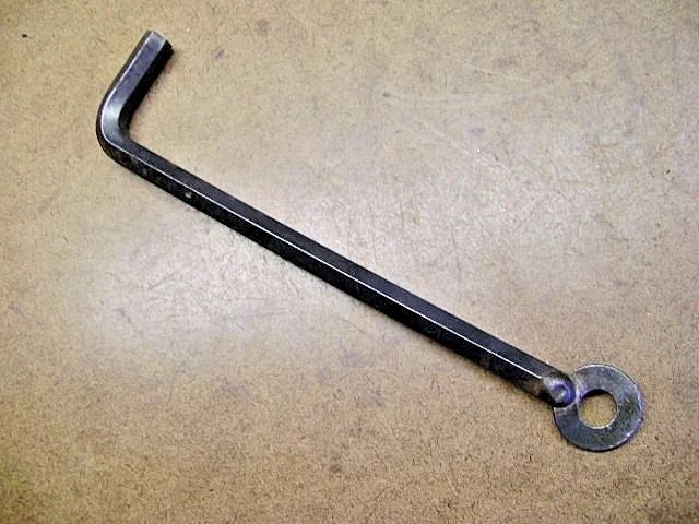 Homemade Redneck Gate / Barn Door Hook Latch 3/8" Allen Wrench Modified Neat! 8