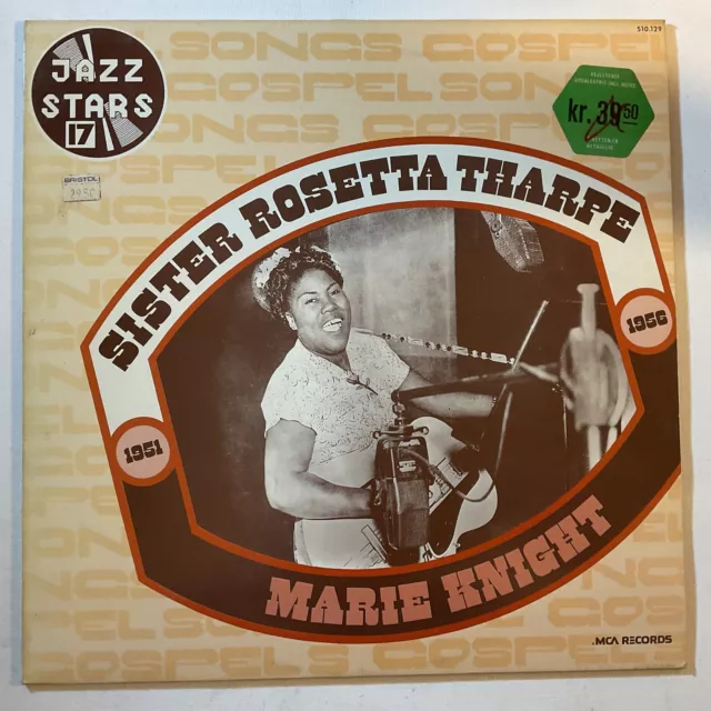 SISTER ROSETTA THARPE Marie Knight Ex+ 1975 France MCA Blues LP