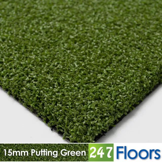 Artificial Grass, Quality Astro Turf, Cheap, Garden 15mm Putting Green Golf