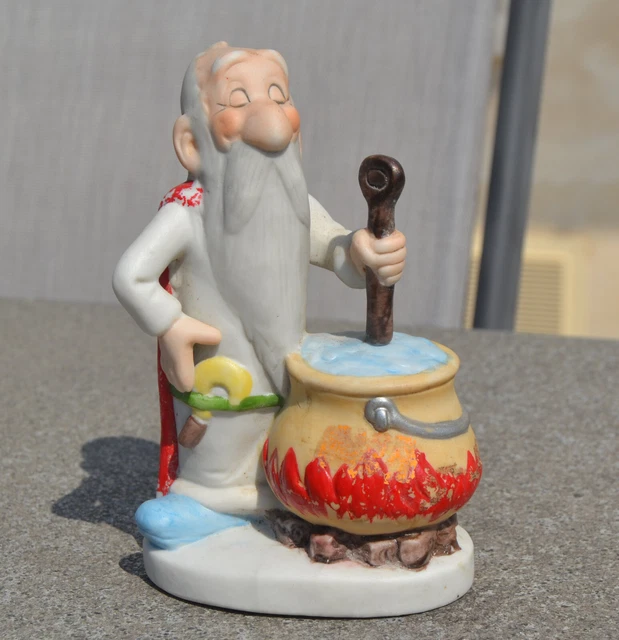 PANORAMIX - Figurine résine Plastoy (Collection Astérix