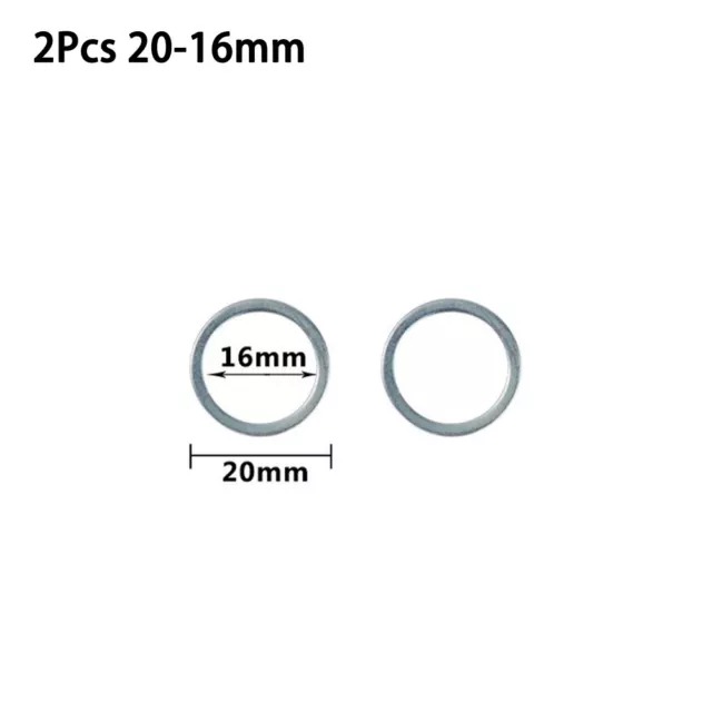 Lanlebig Kreissägering Umwandlungsring 2 Stück/Set 20-16mm 25.4-20mm 30-16mm