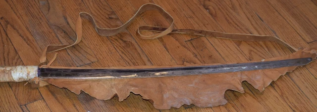 Conguistador Sword Blade Found In Field Made Into A Dance Sword