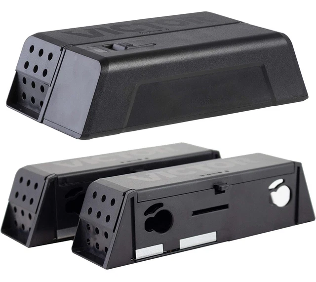 M250S-RF2 Indoor Humane Electronic Mouse Trap + 2 Disposable Mouse Traps 🐭