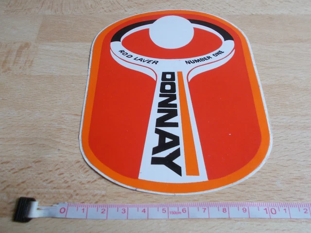 ② Raquette de tennis Donnay: Rod Laver. Vintage. N 2