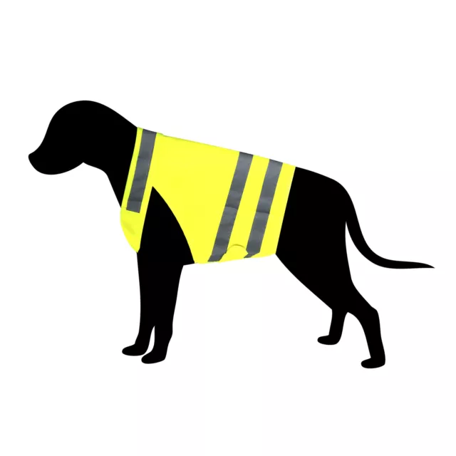 Hi-Vis Dog Vest High Visibility Cat Safety Vest Reflective Pet Jacket Coat