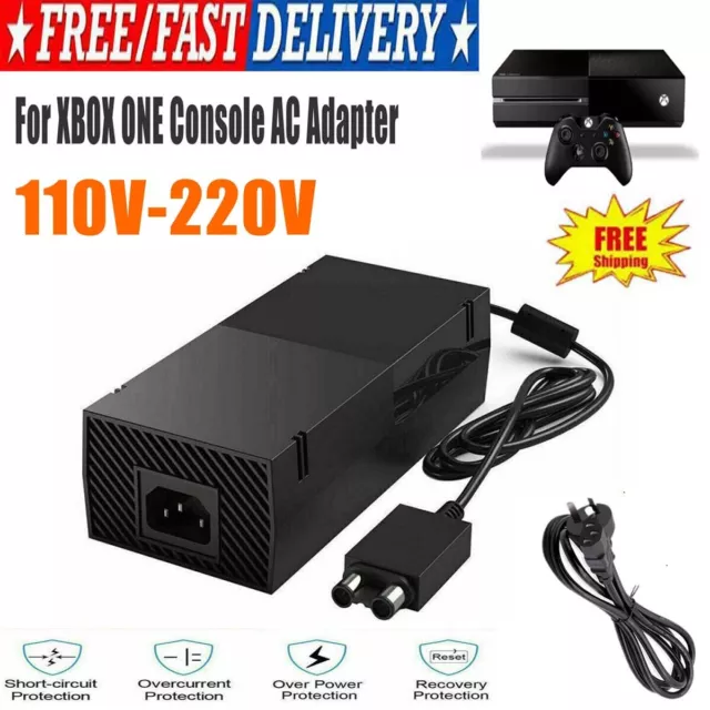 AC Adapter Brick Charger Power Supply Cord Cable For Microsoft XBOX ONE Console