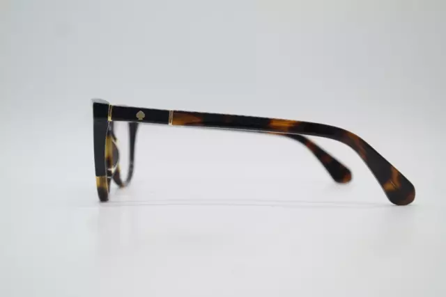 Gafas KATE SPADE NY JOHNNA 581 Braun Negro Oro Ovalado Montura de Gafas Nuevo 2