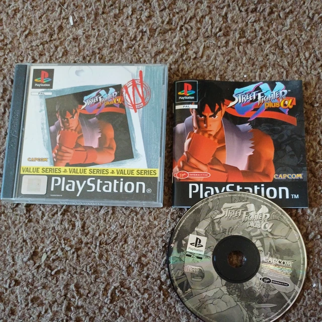 STREET FIGHTER EX Plus Alpha PS1 PlayStation 1 No Front Inlay PAL £14