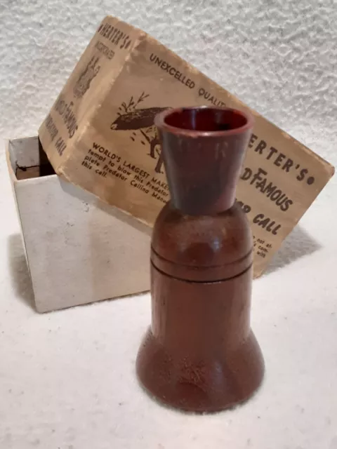 Vintage Herters The Rabbit Death Scream Predator Call W Box Vintage Herters The Rabbit Death Scream Predator Call W Box