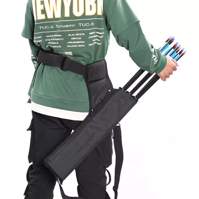 General Archery Arrow Quiver Tube Arrow Holder Portable Back / Waist Arrow Bag