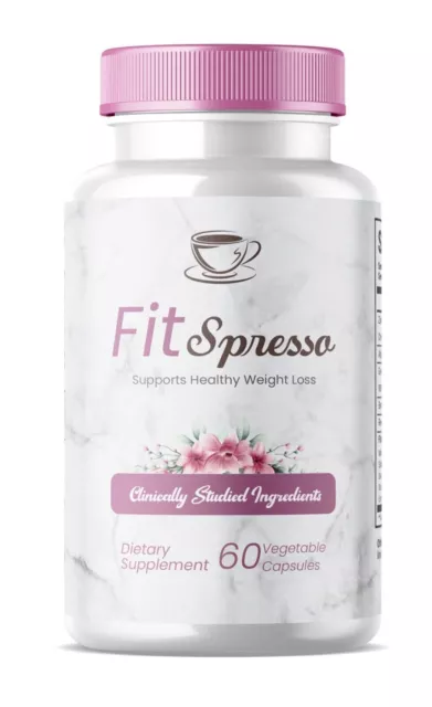 FitSpresso Health Support Supplement -New Fit Spresso 60 Capsules 1Bottle sealed