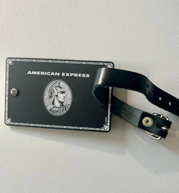 AMEX CENTURION BLACK Card American Express Luggage Travel Koffer