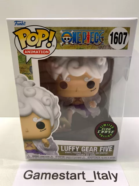 Funko Pop Animation Luffy Gear Five 1607 Chase Glow Limited Edition One Piece