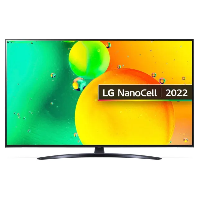 LG 55NANO766QA 55 Zoll NanoCell Ultra HD Smart TV - Schwarz