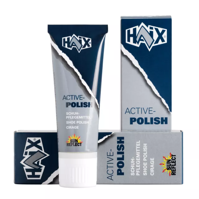 HAIX Schuhcreme 75ml schwarz Schuhpflege Schuh Pflege Creme Schuhpflegemittel