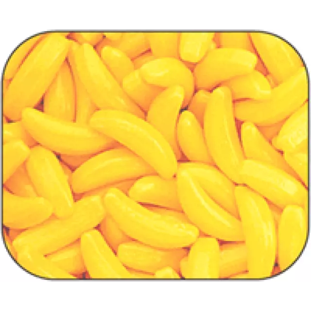 1 One Lb Pound Bananarama Candy Bulk Runts Banana Heads Party Favors Goody Bags