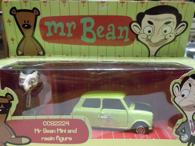 CORGI CC82224 - Mr Bean Mini + Dessin-Animé Figurine - État Neuf en