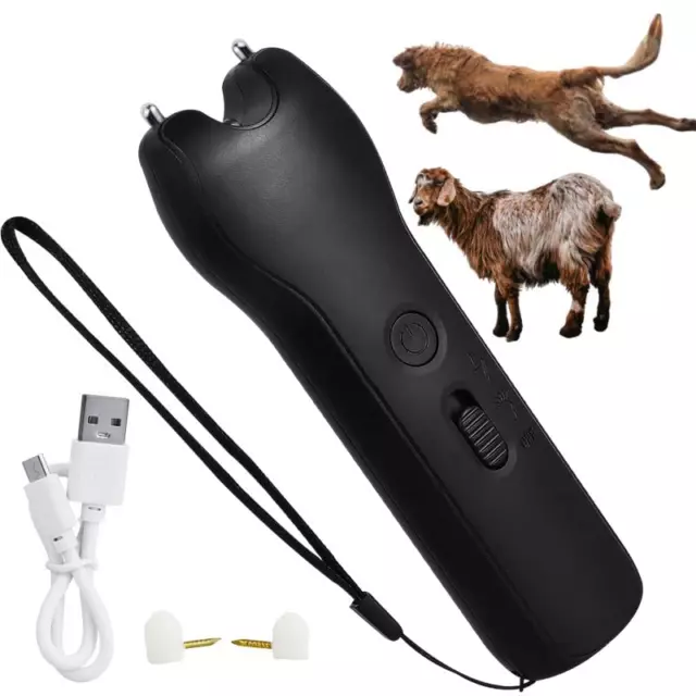 Cattle Prod Handheld Rechargeable Hot Shot, Pocket Size Electric Livestock Prod,