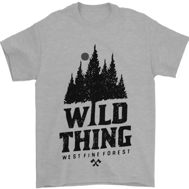 Hiking Wild Thing Camping Rambling Outdoors Mens T-Shirt 100% Cotton