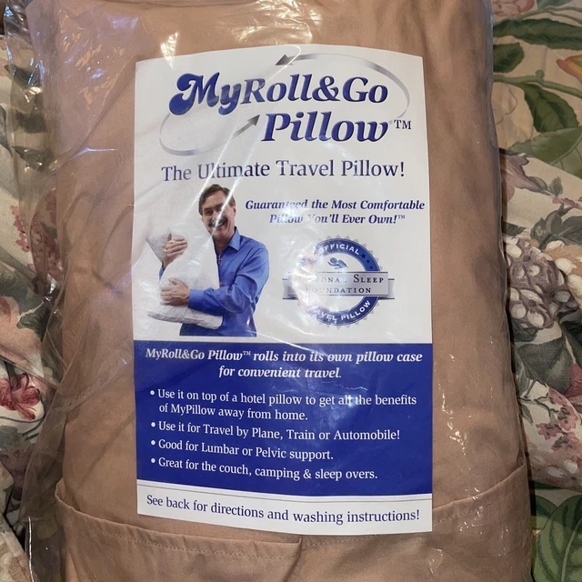 MY PILLOW Travel / Go Anywhere Pillow 12" x 18" AS SEEN ON TV! ~ BRAND NEW