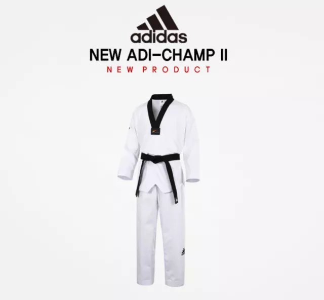 Adidas New 3S Grand Master II Uniform/Dobok/WTF Taekwondo uniform