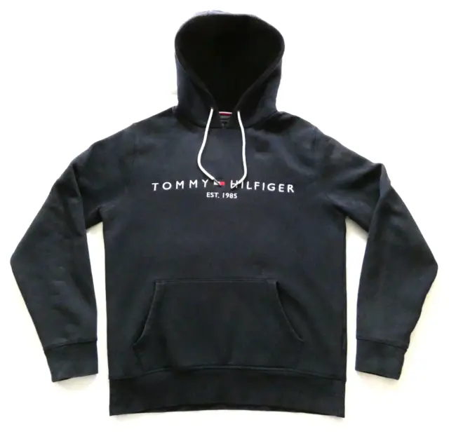 Tommy Hilfiger Pull Sweat A Capuche Bleu Fonce Taille M Sport Detente Occasion