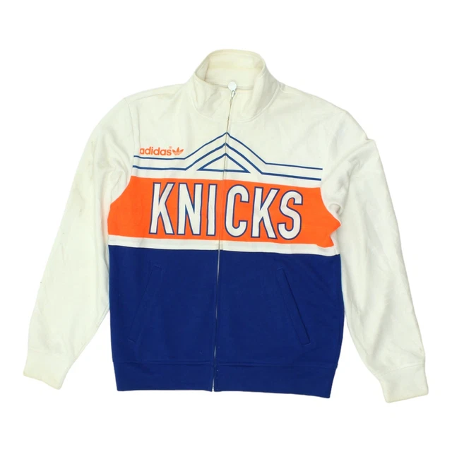 New York Knicks Adidas Originals Mens Track Jacket | NBA Basketball Sports VTG