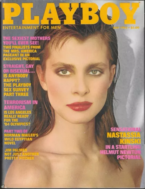 Playboy May 1983 - Covergirl Nastassia Kinski (Nude); Playmate Susie Scott