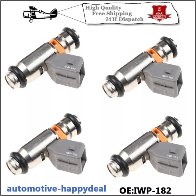 4X Fuel Injector Nozzle For Piaggio Gilera Vespa PI8732885 GTS250 300 IWP182