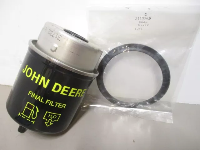 John Deere  RE62418  Final Fuel Filter / Water Separator  Ditch Witch 159-231