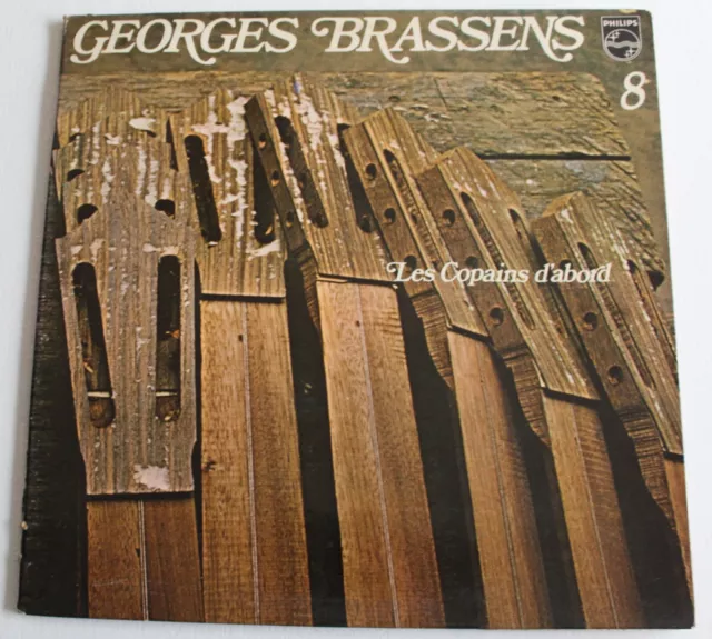 Georges Brassens, les copains d'abord - volume 8, LP - 33 tours + livret