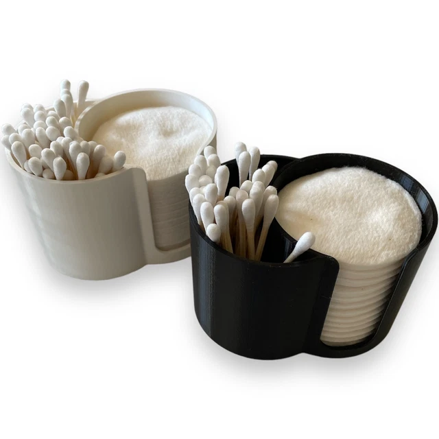 Distributore di cotone Badororganizer diversi colori rosa nero bianco