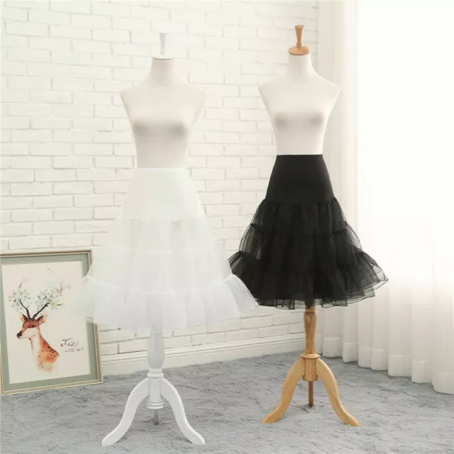 Girls Soft Yarn Skirt Petticoat A-line Lolita Skirt Pannier Bustle Underskirt