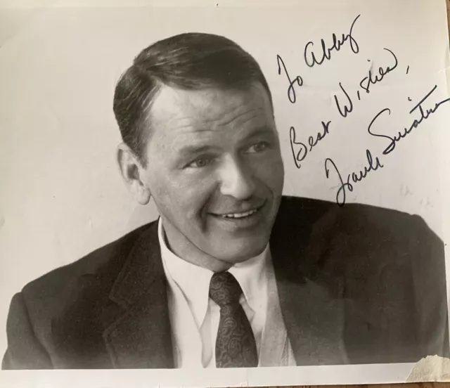 Frank Sinatra Autographed Photo