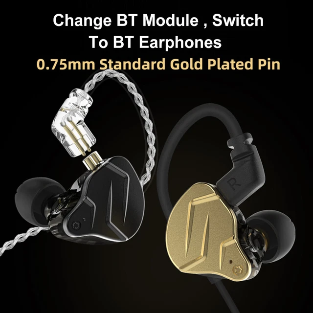 KZ ZSN PRO X Dual Driver 1BA+1DD Hybri Metal Earphones HiFi inEar